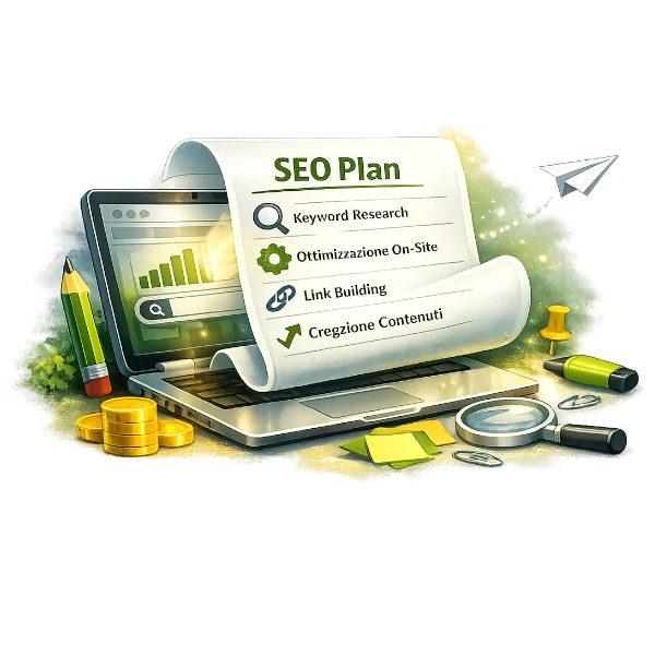 Piano operativo SEO personalizzato