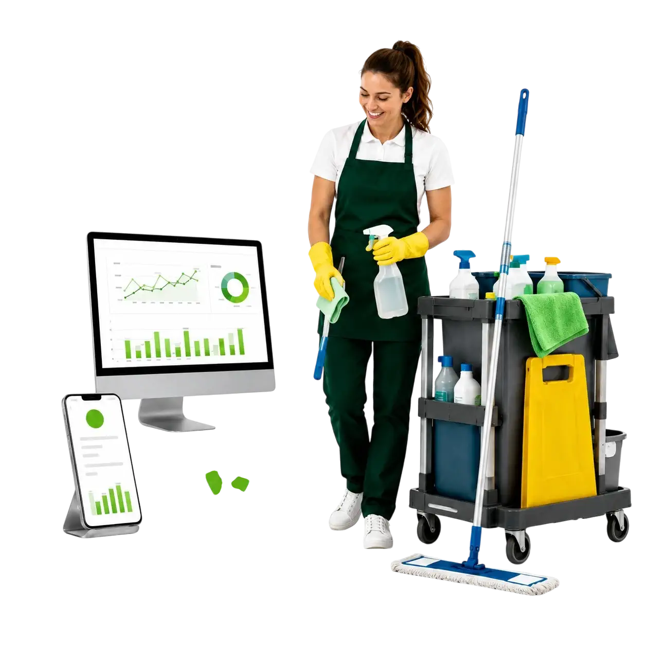 Marketing per imprese di pulizia, ditte multiservizi e servizi di pulizia locali su Google