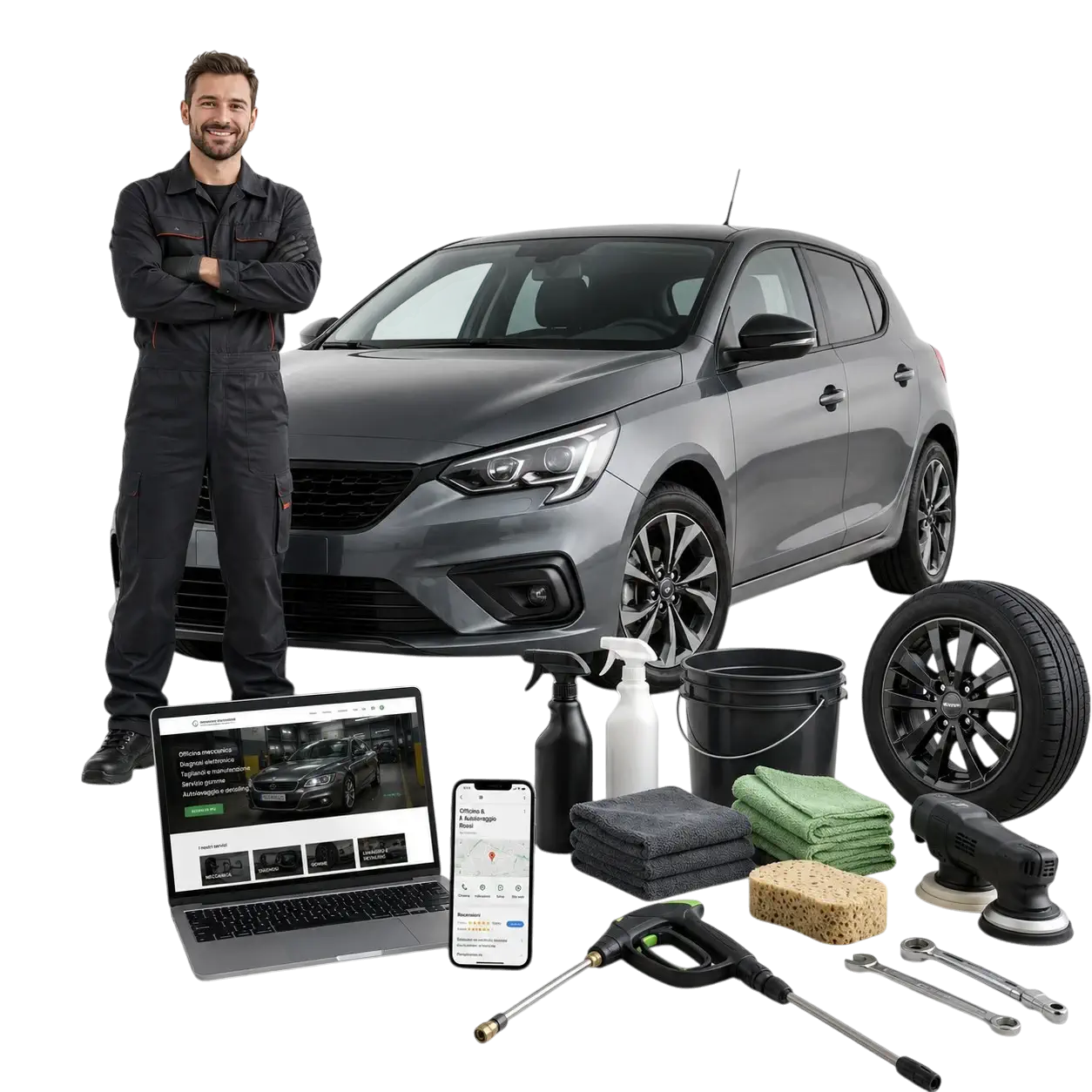 Marketing per officine, meccanici, gommisti, carrozzerie e autolavaggi
